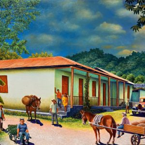 Esquina Instituto promoción social año 1940 Villeta-Cundinamarca (1.20 x 0.90)