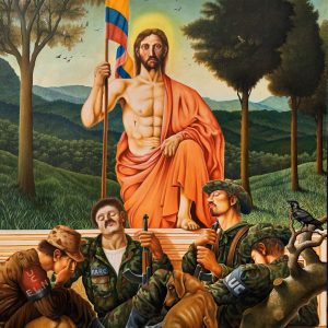 La resurrección de la Paz (1.36 x 1.70)