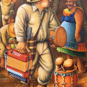 El Acordeonero (0.90 x 1.20)